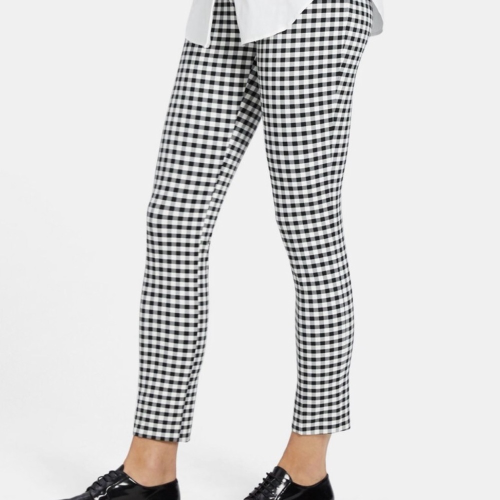 Theory gingham pants